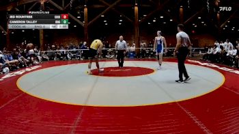 190 lbs 4th Wrestleback (16 Team) - Jed Rountree, Cook vs Cameron Talley, Ringgold