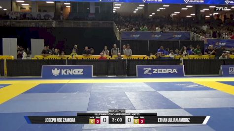 Joseph Noe Zamora vs Ethan Julian Ambriz 2026 Pan Kids Jiu-Jitsu IBJJF Championship