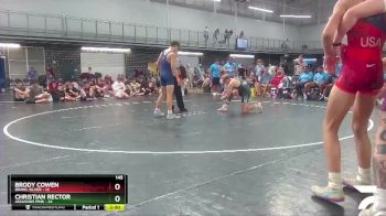 145 lbs Round 1 (6 Team) - Christian Rector, Assassins Pink vs Brody Cowen, BRAWL Silver