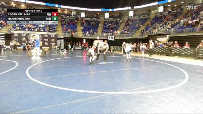 65 lbs Round Of 16 - Logan Vallalla, Pennridge vs Blake Proctor, Norwin