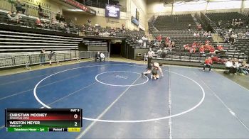 141 lbs Champ. Round 1 - Christian Mooney, Mountain View vs Weston Meyer, Park City