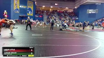 132 lbs Quarterfinal - Jarvis Little, Summit vs Carson Walsh, Pope John XXIII