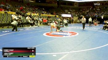 144 Class 3 lbs Champ. Round 1 - Cody Culp, Hannibal vs Levi Casey, Capital City