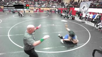 157 lbs Cons. Round 4 - Riley Krantz, La Grande vs Benji Martinez, Timberline High School