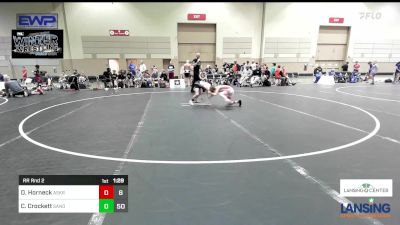 69 lbs Rr Rnd 2 - Dayton Horneck, Askren Wrestling Academy - (B) vs Cooper Crockett, Sanderson Wrestling Academy