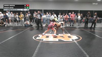 113 lbs Consi Of 64 #1 - Shiloh Joyce, NJ vs Denzel Benton, NC