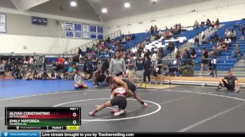 101 lbs 3rd Place Match - Emily Mayorga, Pounders WC vs Aliyah Constantino, Big Dog Ranch