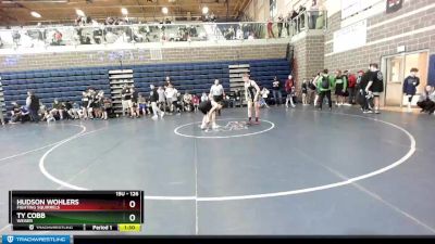 126 lbs Quarterfinal - Hudson Wohlers, Fighting Squirrels vs Ty Cobb, Weiser