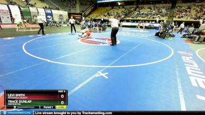 144 Class 3 lbs Champ. Round 1 - Levi Smith, McDonald County vs Trace Dunlap, Farmington