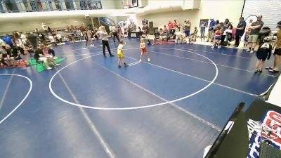 50-54 lbs Round 1 - Makayla Anderson, JWC Girls vs Nolan Tingey, Champions Wrestling Club