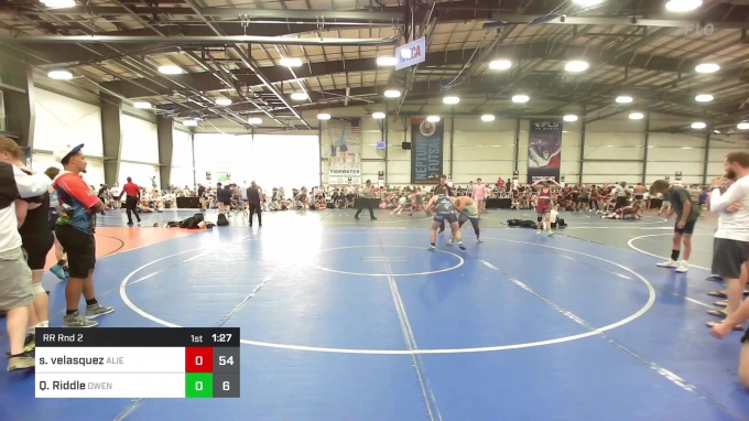 Quinton Riddle 220 lbs Rr Rnd 2 - Shaney Velasquez, ALIEN Spaceship vs Quinton Riddle ...