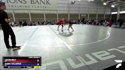 165 lbs Cons. Round 4 - Jacob Belt, CO vs Dario Gallegos, CO