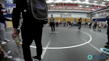 40 lbs Round Of 16 - Brantley Lynn, Noble Takedown Club vs Junior Garcia, Midwest City Bombers Youth Wrestling Club