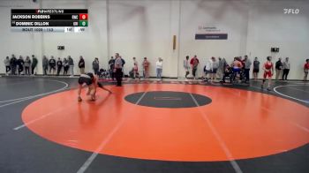 113 lbs Champ. Round 1 - Dominic Dillon, Griffith vs Jackson Robbins, Rochester Wrestling Club