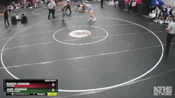 4A 215 lbs Semifinal - Baron Leonard, Eastside vs Alex Johnson, Catawba Ridge