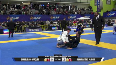 Juan Martínez Paneque vs Gabriel Tiago Marques 2026 European Jiu-Jitsu IBJJF Championship