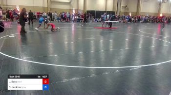 106 lbs Quarterfinal - Lazaro Soto, Southwest Eagles vs DonovanUSA Jenkins, Youth Impact Center Wrestling Club