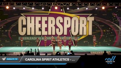 Carolina Spirit Athletics - Blue Sharks [2022] 2022 CHEERSPORT National Cheerleading Championship