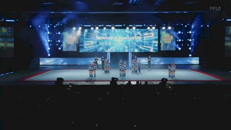 Merrimack Hawks VIPS [2025 Show Cheer 1 - Mitey Mite - Large A] 2025 Pop Warner National Cheer & Dance Championship