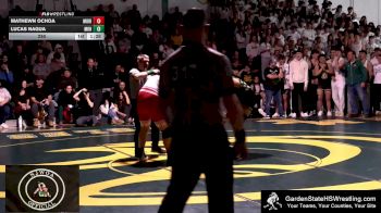 285 lbs Lucas Nagua, Morris Knolls Hs vs Mathewn Ochoa, Morris Hills