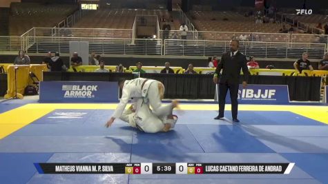 Lucas Caetano Ferreira De Andrad vs Matheus Vianna M. P. Silva 2025 Pan Jiu Jitsu IBJJF Championship