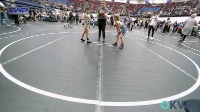 67 lbs Semifinal - Grey Edgeman, Rough Riders vs Caius Moore, Standfast OKC