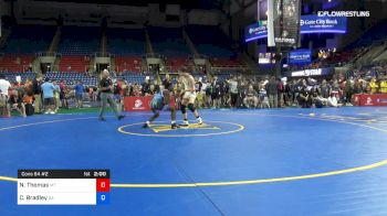 126 lbs Cons 64 #2 - Novik Thomas, Montana vs Cameron Bradley, Georgia