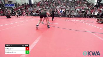 88 lbs Rr Rnd 3 - Hattie Foust, Tuttle Wrestling vs Devyn Vincent, Lions Wrestling Academy