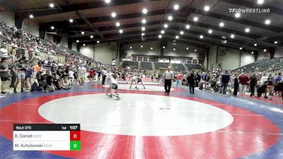105 lbs Consolation - Brayden Daniel, Georgia vs Mason Kutylowski, Roundtree Wrestling Academy