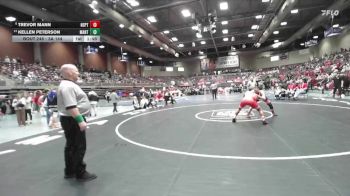 3A 144 lbs Cons. Round 2 - Trevor Mann, North Sanpete vs Kellen Peterson, Manti