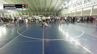 100 lbs Cons. Round 2 - Keagan Collins, Sanderson Wrestling Academy vs Jordan Robison, Westlake Wrestling Club