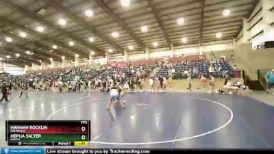 120 lbs Cons. Semi - Hepua Salter, Hawaii vs Hannah Rocklin, Colorado