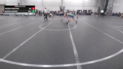 157 lbs Round 2 (6 Team) - Mason Dupert, Outlaws HS vs Kaiden Proctor, EP Rattlers
