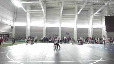 66 lbs Champ. Round 3 - Edgar Garcia, Colorado Outlaws vs Kashtyn Heck, Iron County Wrestling Academy