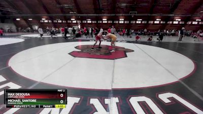 141 lbs Cons. Round 4 - Michael Santore, Oswego State vs Max DeSousa, Cortland State