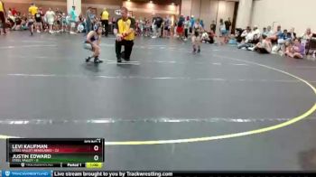 53 lbs Round 3 (4 Team) - Justin Edward, Steel Valley vs Levi Kaufman, Steel Valley Renegades