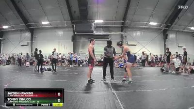 150 lbs Round 3 (6 Team) - Jayden Hawkins, Slate Wrestling Academy vs Tommy Dinucci, Compound Wrestling Club