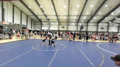 46 lbs Consolation - London Kaylor, Independent vs Bennett Mohler, Team Aggression