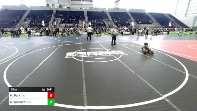 86 lbs Consolation - Maddix Park, Jwc vs Abel Vasquez, Poway Elite