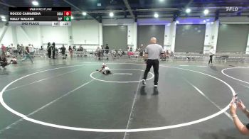 40 lbs 2nd Place - Rocco Camarena, SoCal Hammers vs Kelly Walker, Top Notch