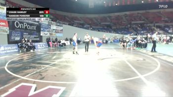 2A/1A Boys 285 Cons. Semi - Chase Hawley, Myrtle Point Boys vs Hansom Forster, Vernonia Boys