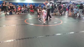 80 lbs Rr Rnd 1 - Ashtin Oakes, Havers Hammers vs Dominick Niebling, Iroquois