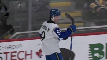 Alex Donovan Finishes Off A Brilliant Backhand Pass From Cameron Chartrand To Put Saint John On Top