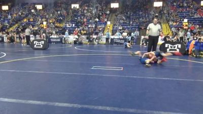 60 lbs Round Of 32 - Cayden Comfort, Williamsport vs Lucas Young, Harborcreek