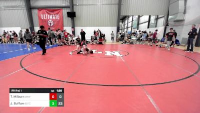 116 lbs Rr Rnd 1 - Tanner Milburn, Gold Medal WC vs Jacob Buffum, Team Gotcha