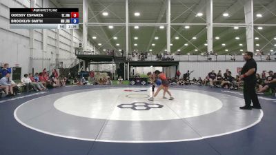 100 lbs Odessy Esparza, Texas vs Brooklyn Smith, Minnesota