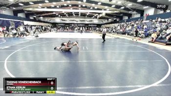 149 lbs Champ. Round 1 - Thomas VonEschenbach, USMAPS vs Ethan Kerlin, The College Of New Jersey
