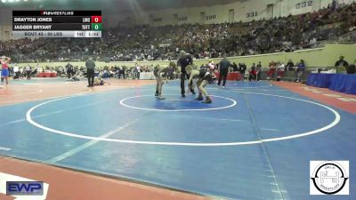 88 lbs Round Of 32 - Drayton Jones, Lincoln Christian vs Jagger Bryant, Tuttle