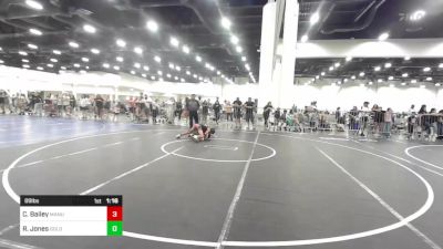 89 lbs Quarterfinal - Connor Bailey, Manu WC vs Ryder Jones, Gold Rush Wrestling