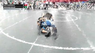 106 lbs Consi Of 8 #2 - Nick Gandarilla, AZ vs DeVaughn Miller, AL